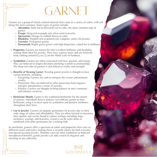 1.27 Carat Genuine Garnet and White Zircon .925 Sterling Silver Pendant