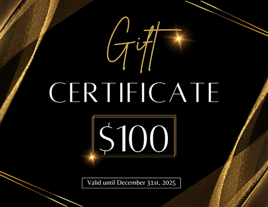 GOLDISSEYA Gift Certificate