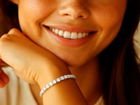 Lab Grown Round Diamond Tennis Bracelet in 14k White Gold (5 cctw F/G VS2/SI1)