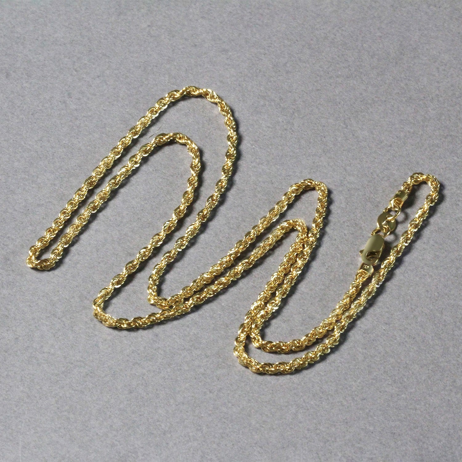 14k Yellow Gold Light Rope Chain (2.00 mm) 