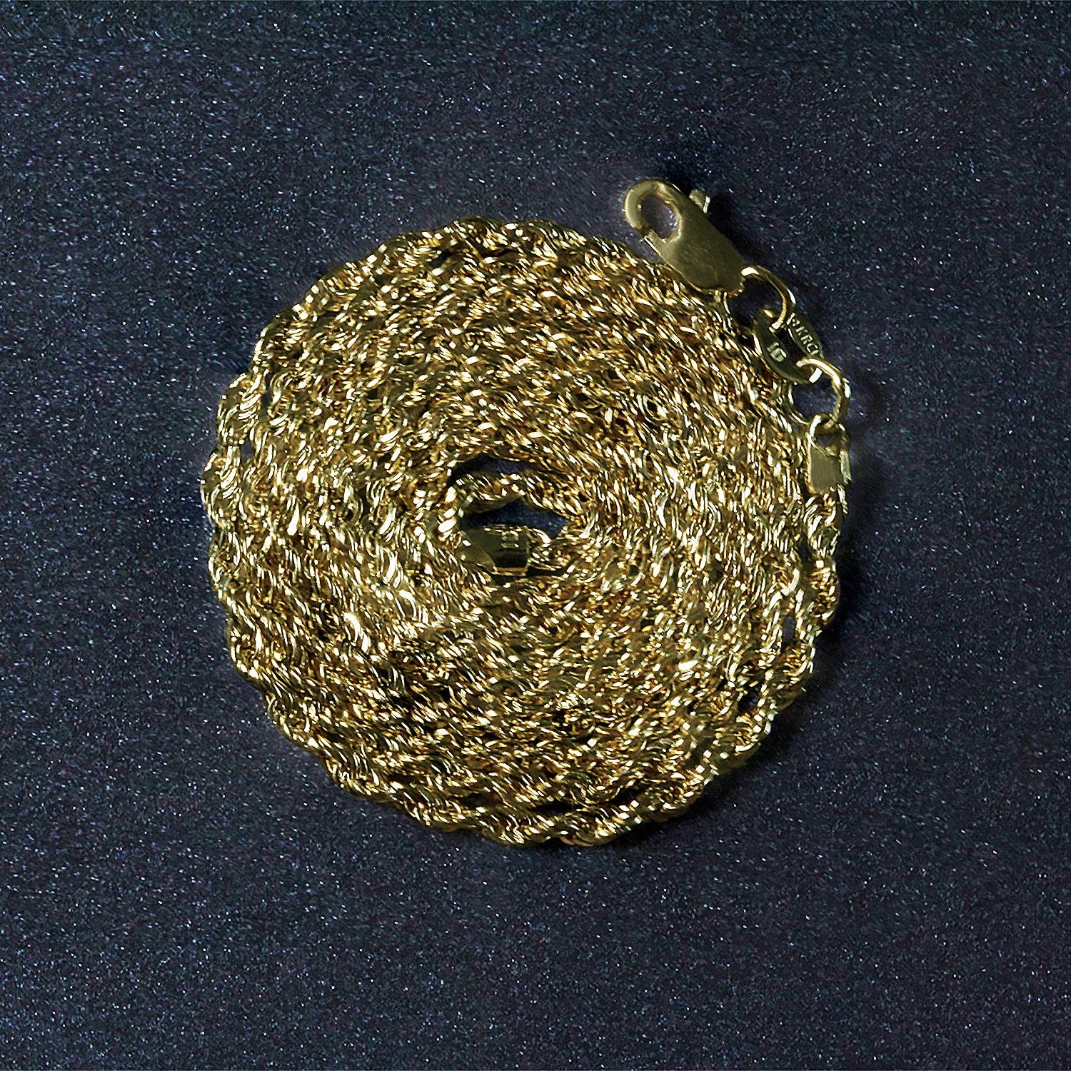 14k Yellow Gold Light Rope Chain (2.00 mm) 
