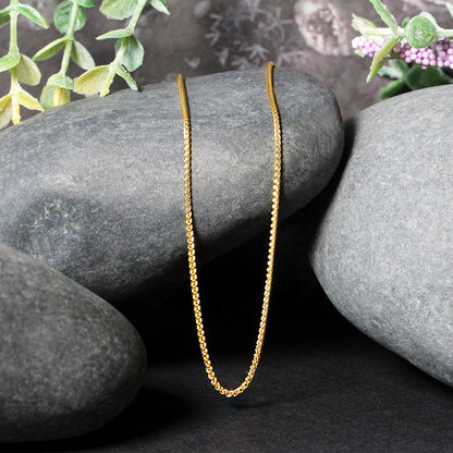 14k Yellow Gold Round Chain (1.20 mm) 