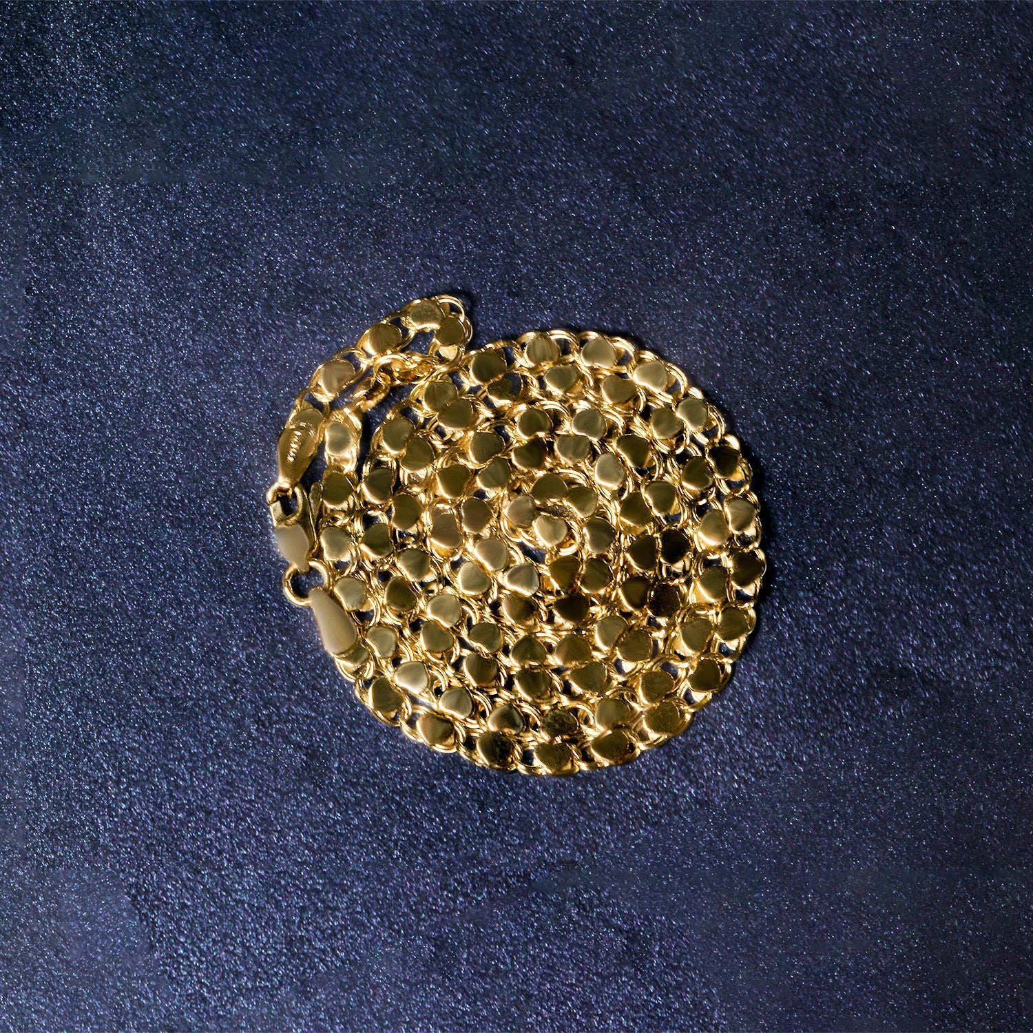 14k Yellow Gold Heart Chain (3.20 mm) 