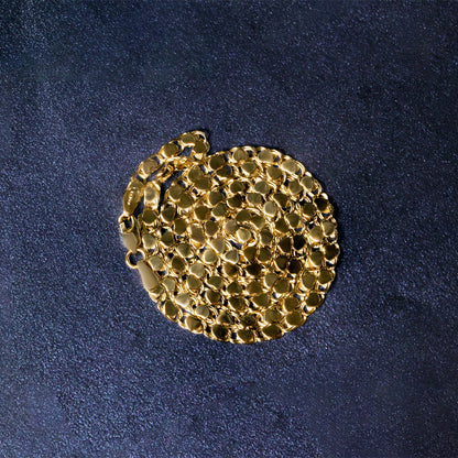 14k Yellow Gold Heart Chain (3.20 mm) 