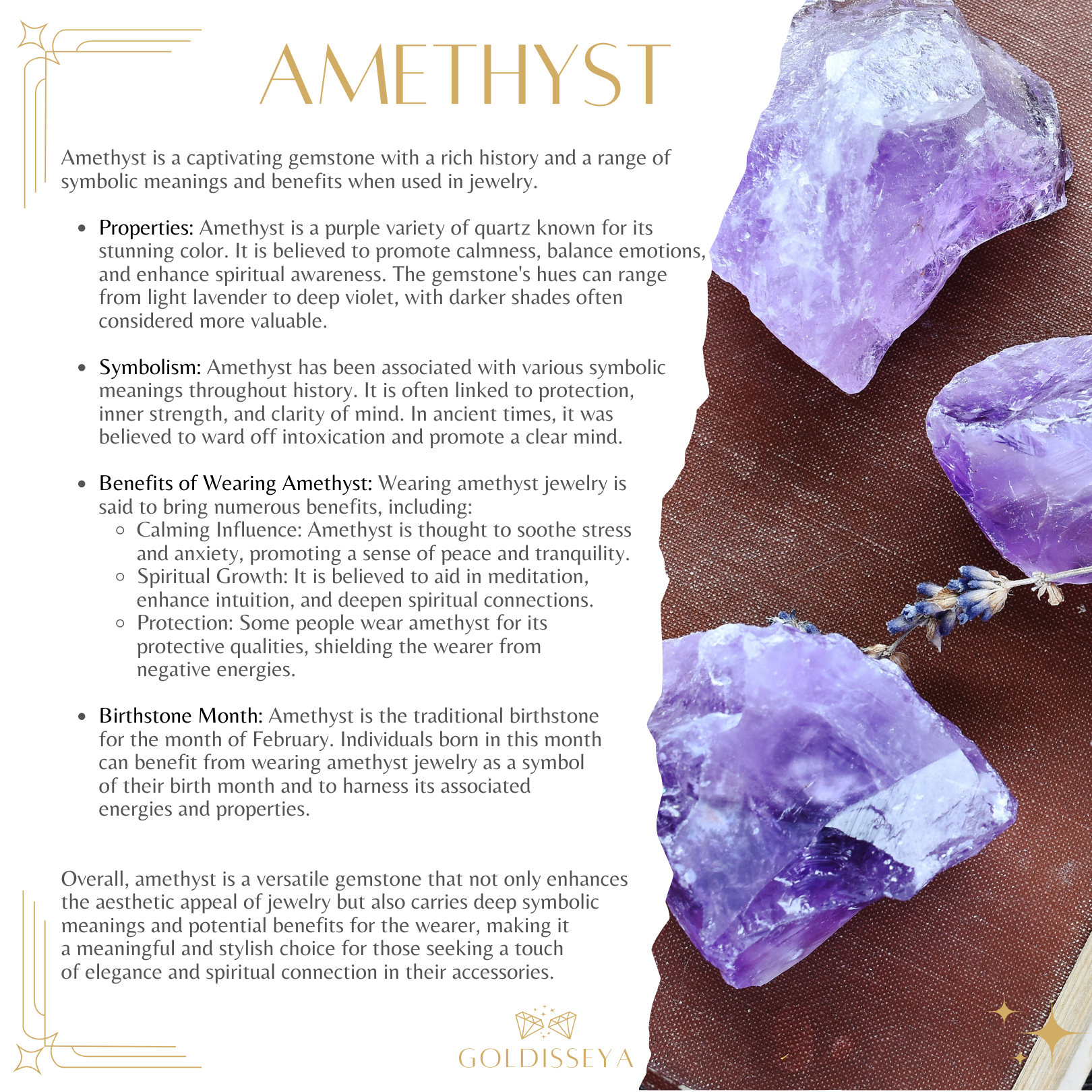 1.60 Carat Genuine Amethyst .925 Sterling Silver Ring 