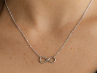 Sterling Silver Infinity Symbol Necklace
