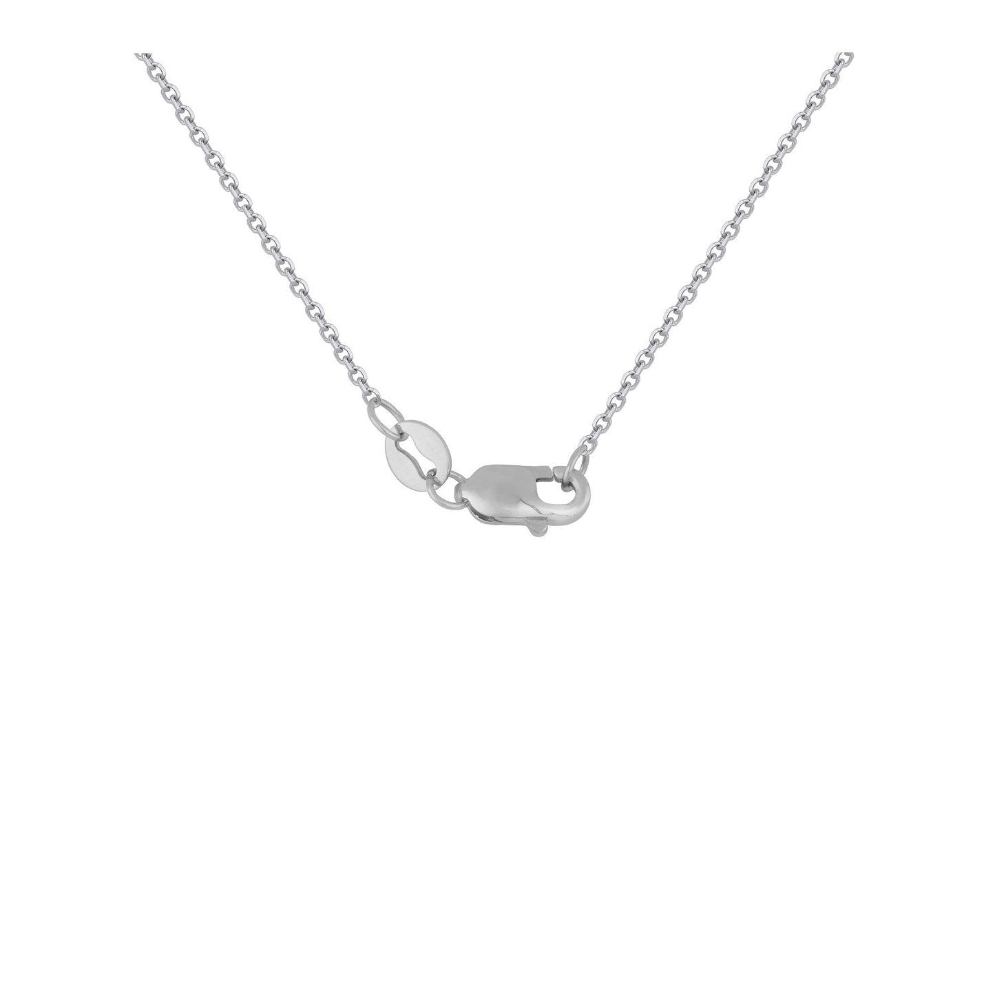 Diamond Bar Pendant in 14k White Gold (1/4 cttw) 