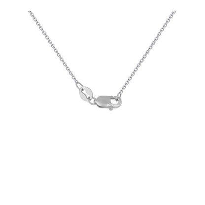 Diamond Bar Pendant in 14k White Gold (1/4 cttw) 